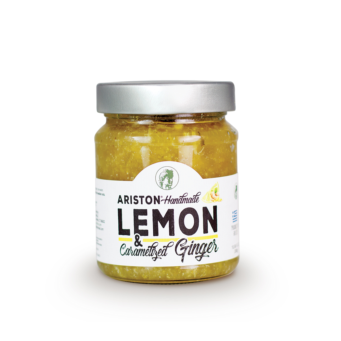 Ariston Lemon & Caramelized Ginger Marmalade. Ariston Specialties Greek for the "Very Best"